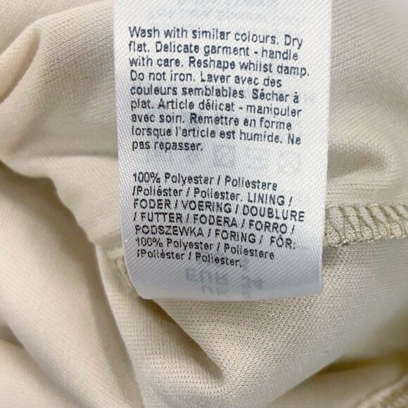 River Island Floral Bateau Neck Long Sleeve Mesh Sheer Fairy Y2K Top Pink US 4 - Picture 10 of 12